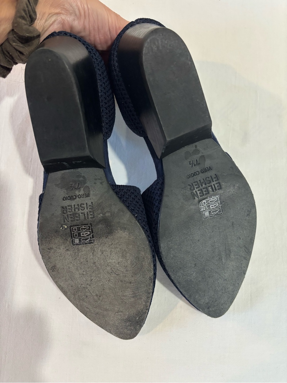 Eileen Fisher “Hallo” Knit D’Orsay Pumps - Picture 7 of 7